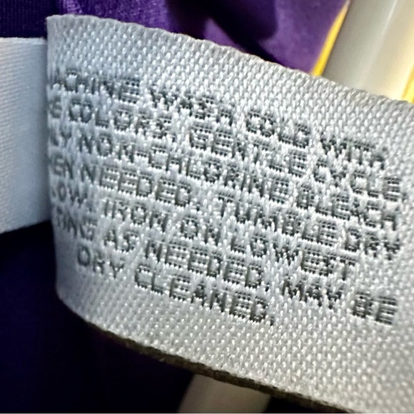 Zenergy by Chico’s purple shirt dress NWT Women’s size XS/Chico’s 0.5 | a8 - Picture 4 of 7